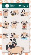 Baby Pug Emoji Stickers screenshot 1