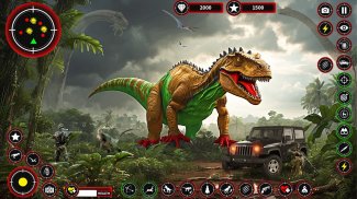 Wild Dino Shooting Hunter Game screenshot 0