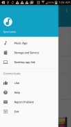 Synctunes: iTunes to android screenshot 1