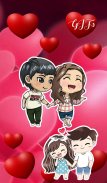 ROMANTIC GIF STICKERS screenshot 6