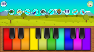 Trẻ em Piano - Trò chơi trẻ em screenshot 0