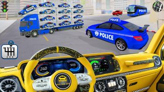 Police Vehicle Cargo Truck Sim screenshot 8