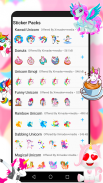 ملصقات يونيكورن - WAStickerApps Unicorn screenshot 1