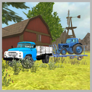 Classic Truck 3D: Tractor Transport screenshot 2