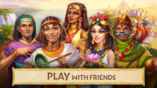 Jewels of Egypt: لعبة مطابقة screenshot 9