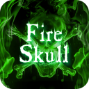 Fire Skull Font for FlipFont ,Cool Fonts Text Free