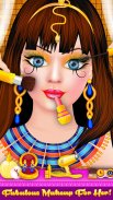 muñeca egipto - vestido y maquillaje de salón screenshot 7