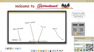 myViewBoard Whiteboard screenshot 1