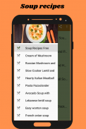 Soup Recipes Free screenshot 4