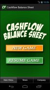 Cashflow Balance Sheet screenshot 0