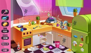 Princess Clean House Game screenshot 1