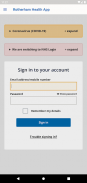 Rotherham Health App screenshot 5