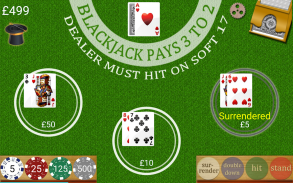 Multi Hand Blackjack screenshot 14