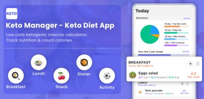 Keto Manager: Low Carb Diet