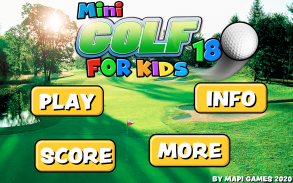 Mini Golf 18 for Kids screenshot 0