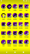 Half Light Purple Icon Pack screenshot 1