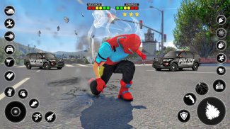 स्पाइडर वाइस टाउन रोप हीरो मैन screenshot 2