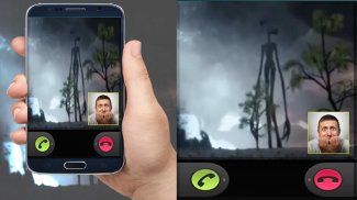 Siren Head Fake Video Call screenshot 1