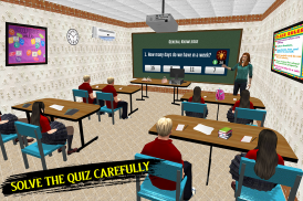Simulator anak sekolah tinggi: Game Sekolah 2021 screenshot 2