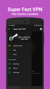 Super Fast VPN - Ultra Secure Unlimited Free VPN screenshot 4