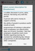 IELTS Vocabulary Listening, ex screenshot 3