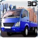 US Driver Transport Truck Game Icon