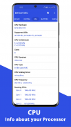 Device Info: Check System, CPU screenshot 1
