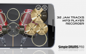 Simple Drums Pro - Virtual Drum Lengkap utk Musik screenshot 1