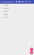 Portable Library Management(free) screenshot 1