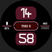 EXD121: Digital Watch Face screenshot 1