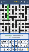 Crucigramas - en español + Juego de vocabulario screenshot 8