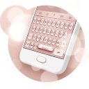 Rose Gold Keyboard Theme Icon