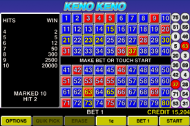 Keno Keno Las Vegas Casino screenshot 1