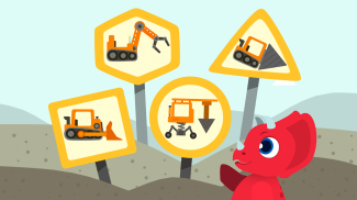공룡 굴삭기 2 - 차량 및 레이싱 어린이 게임 screenshot 0