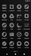 Grey and Black Icon Pack screenshot 2