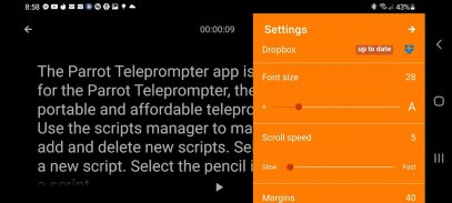 Parrot Teleprompter screenshot 8