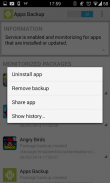 Backup manager for apps & data screenshot 6