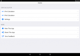 IPv4/v6 CIDR Calculator screenshot 5