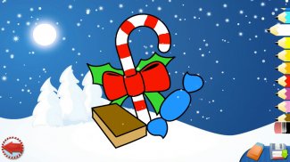 Coloring book Christmas Games screenshot 5