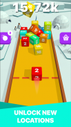 Cube Merge 2048: Shoot & Merge Puzzle Game 3D screenshot 0