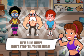 Gym Til' Fit - Jogo Monstro dos Musos Fitness! screenshot 2