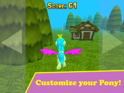Running Pony 3D: Little Race screenshot 10