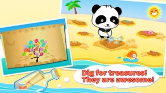 Isola del tesoro di Baby Panda screenshot 2