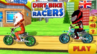 Kids Racing Mini Bike - 3D Boys Dirt Bike race Fun screenshot 0