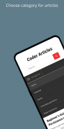 Coder Articles screenshot 0