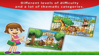 Cartoon Jigsaw Puzzle cho trẻ screenshot 7