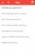 CIBIL Score estimator screenshot 2