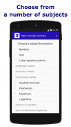 Math: Exercises Generator screenshot 4