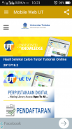 Mobile Website UT screenshot 1