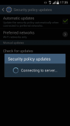 SECURITY POLICY UPDATES screenshot 2